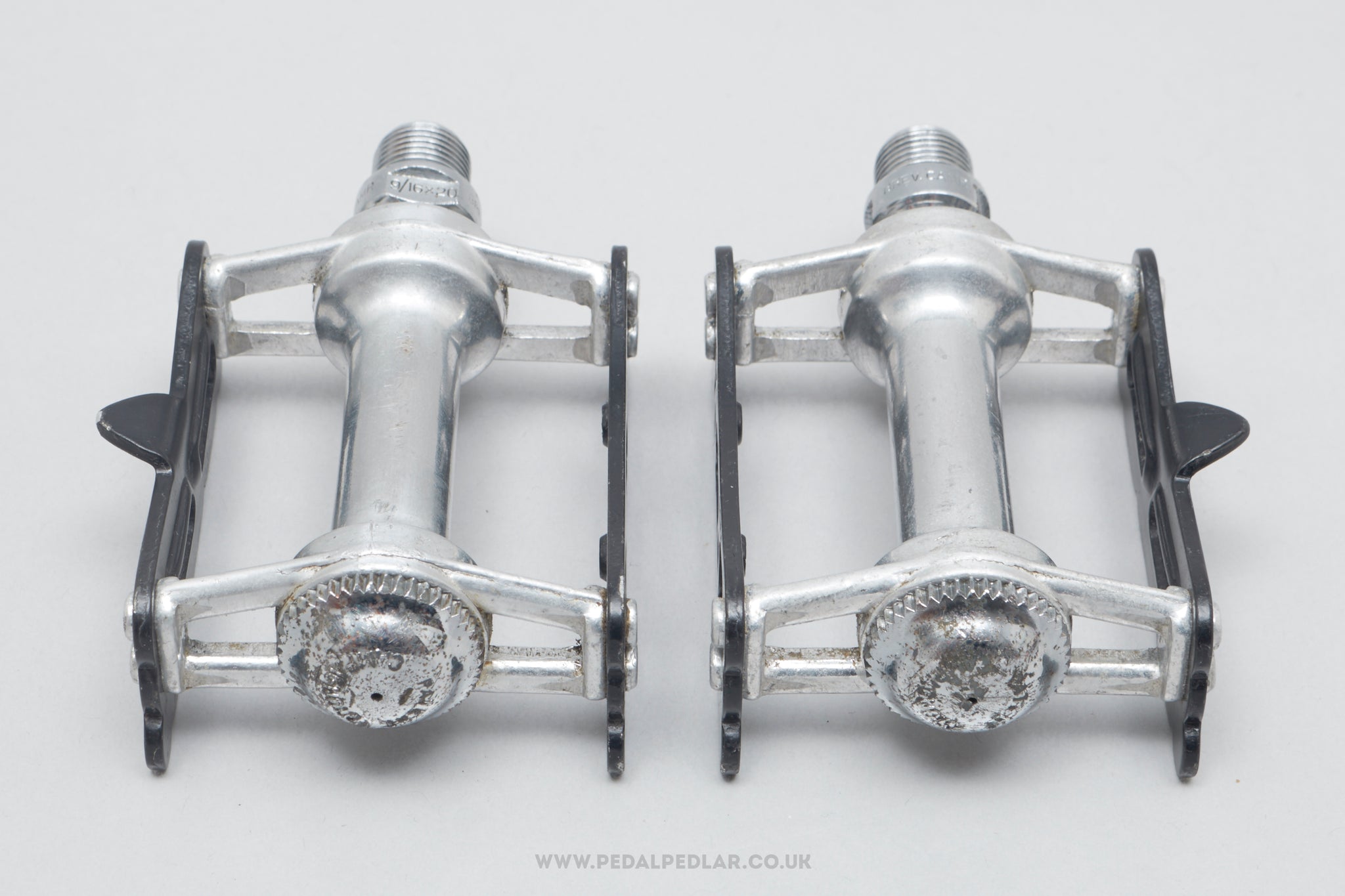 Campagnolo Record Pista Superleggari / SL (1038/A) Vintage Track Pedals - Pedal Pedlar - Bike Parts For Sale