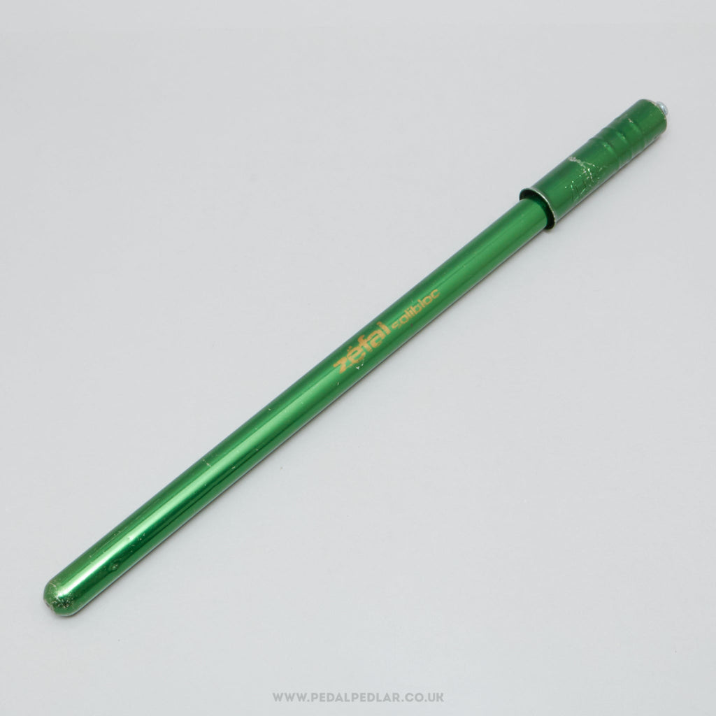 Zefal Solibloc Green Vintage Green 46.5 48 cm Frame Peg Fit Bike Pump