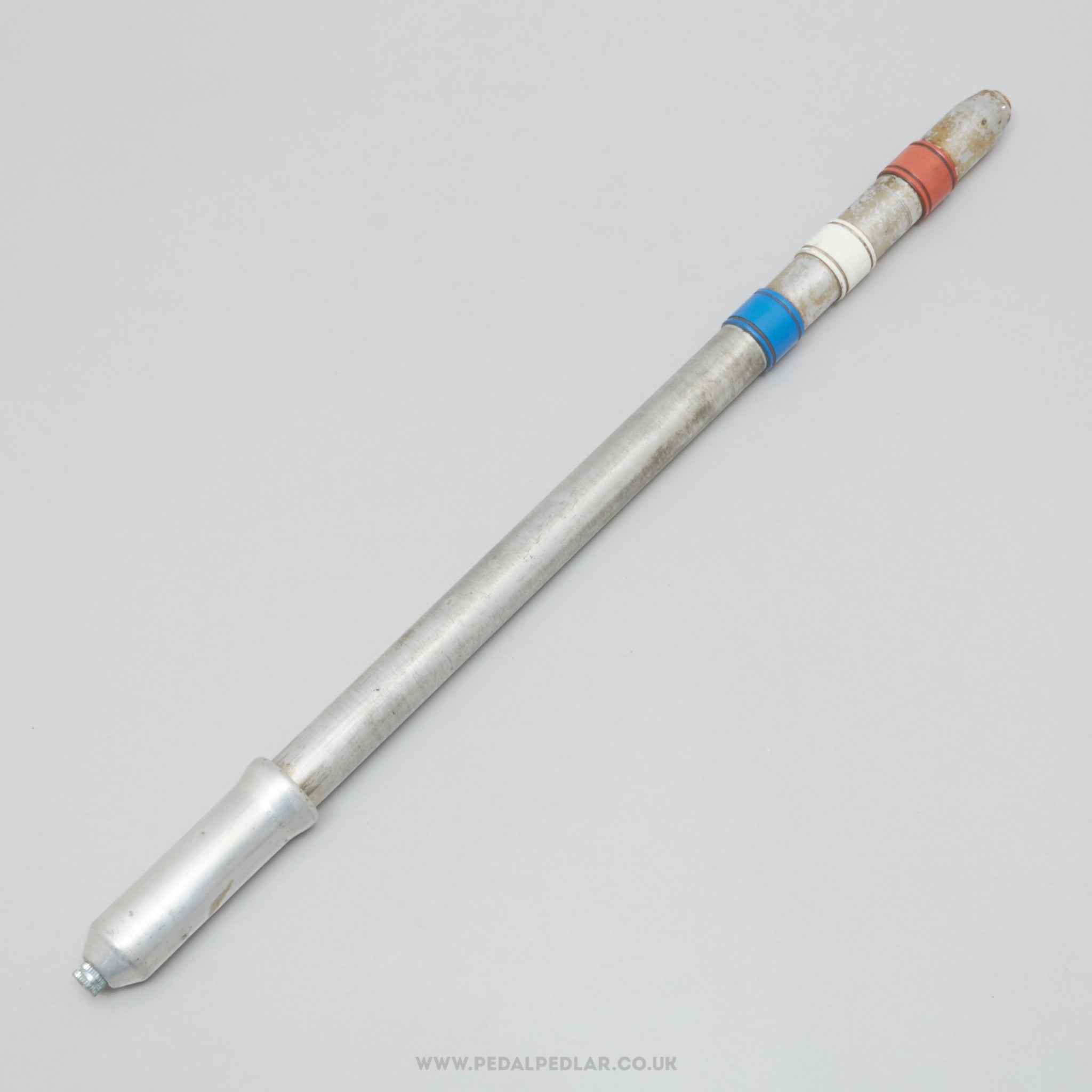 Apex Inflator Co Ltd Ultralite Vintage Silver 50 - 52 cm Frame Peg Fit Bike Pump - Pedal Pedlar - Cycle Accessories For Sale