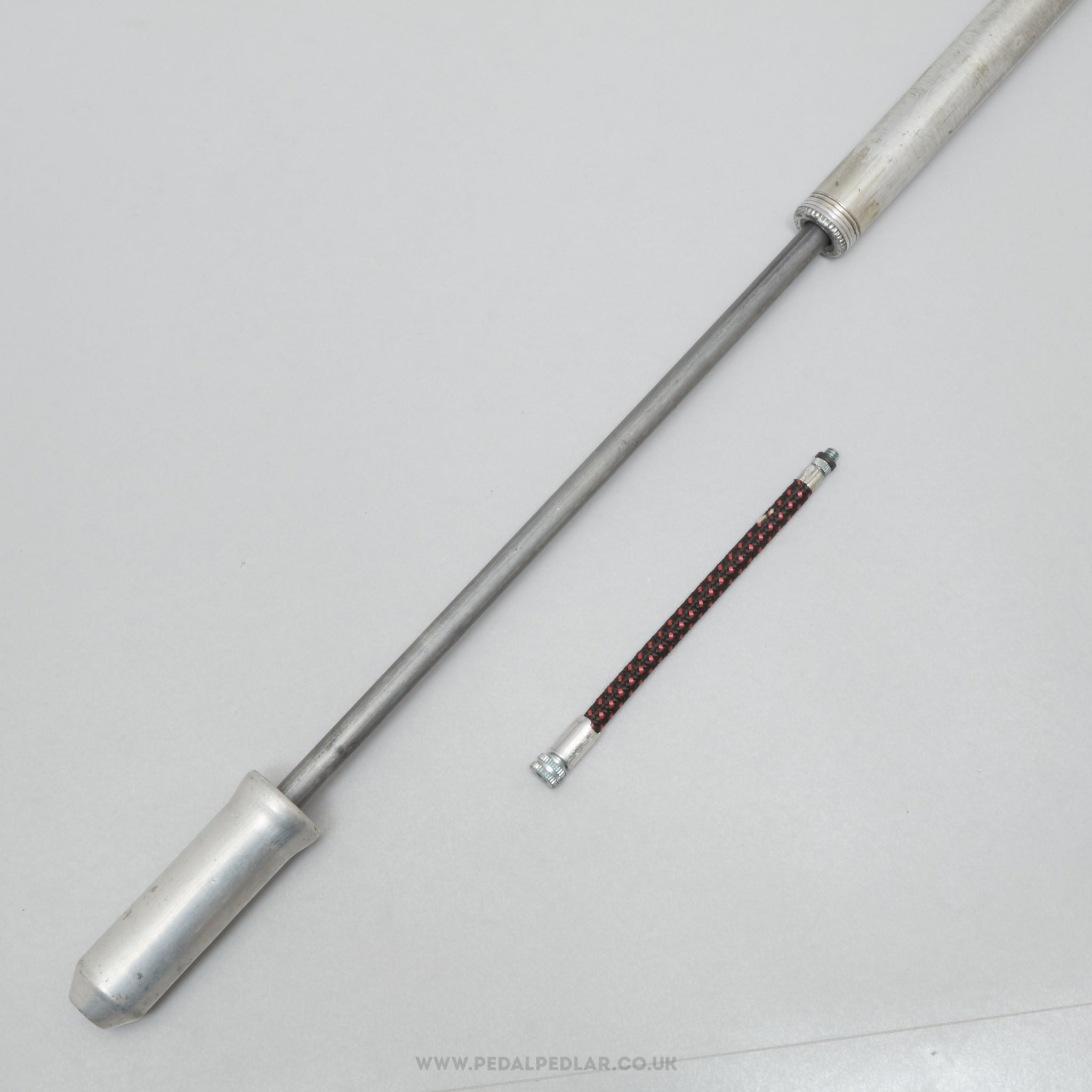 Apex Inflator Co Ltd Ultralite Vintage Silver 50 - 52 cm Frame Peg Fit Bike Pump - Pedal Pedlar - Cycle Accessories For Sale