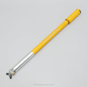 G.C Export Colnago Vintage Yellow 48 - 50 cm Frame Fit Bike Pump - Pedal Pedlar - Cycle Accessories For Sale