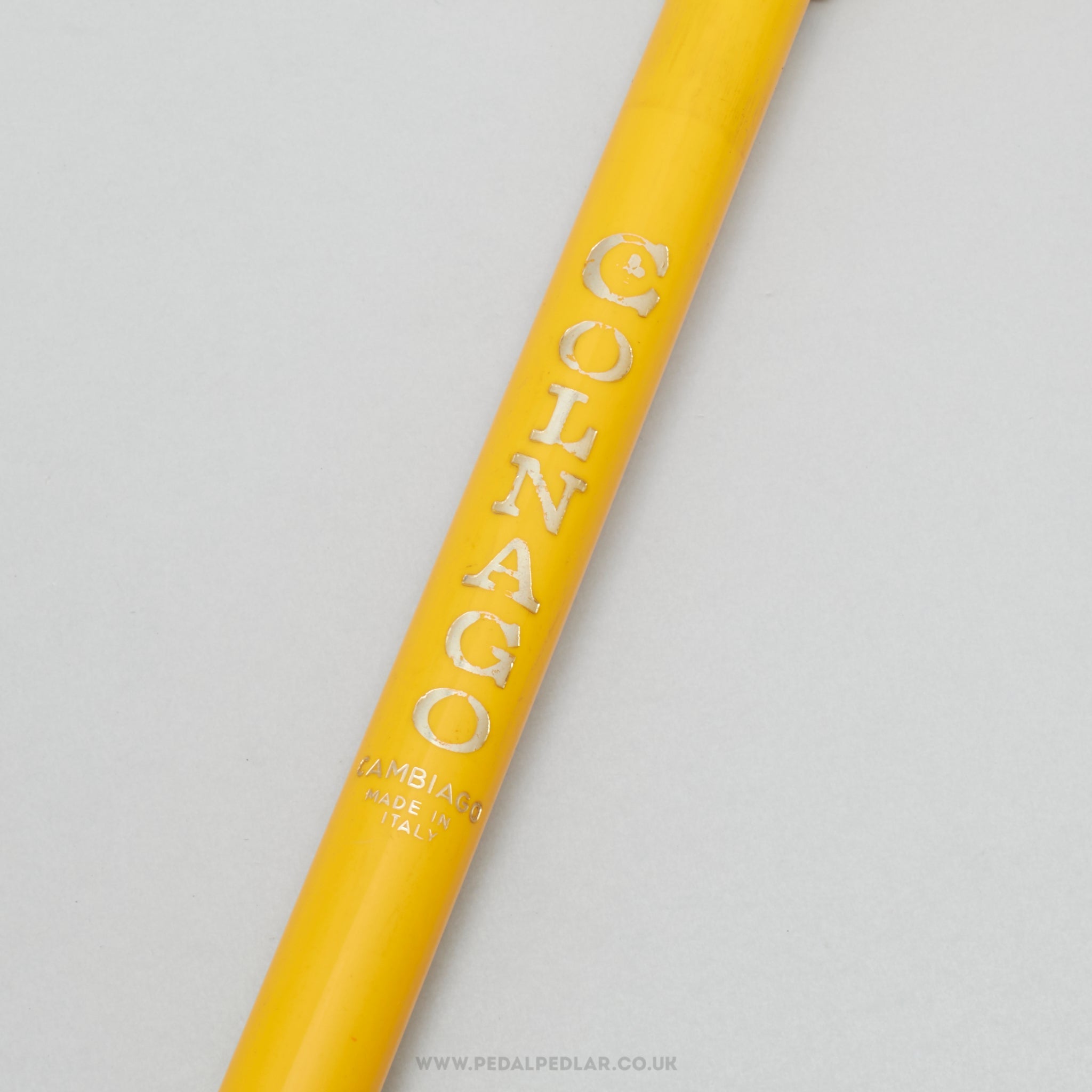 G.C Export Colnago Vintage Yellow 48 - 50 cm Frame Fit Bike Pump - Pedal Pedlar - Cycle Accessories For Sale