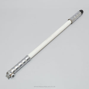 Heta Sport Vintage White 50 - 55 cm Frame Fit Bike Pump - Pedal Pedlar - Cycle Accessories For Sale