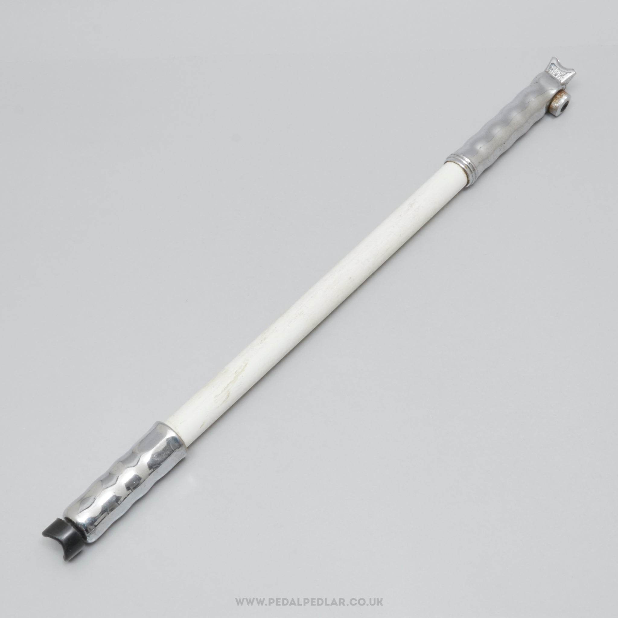 Heta Sport Vintage White 50 - 55 cm Frame Fit Bike Pump - Pedal Pedlar - Cycle Accessories For Sale