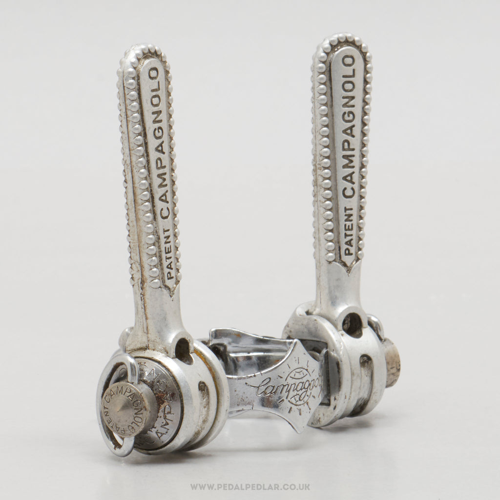Campagnolo Nuovo Record Clip ペダル Campagnolo Nuovo Record NOS/NIB Toe Clips - Vintage Bike