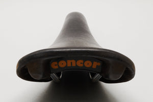 Selle San Marco Concor Supercorsa Vintage Black Leather Saddle - Pedal Pedlar - Bike Parts For Sale