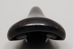 Selle Royal Vintage Black Leather Saddle - Pedal Pedlar - Bike Parts For Sale