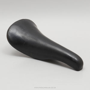 Selle San Marco Concor Supercorsa Vintage Black Leather Saddle - Pedal Pedlar - Bike Parts For Sale