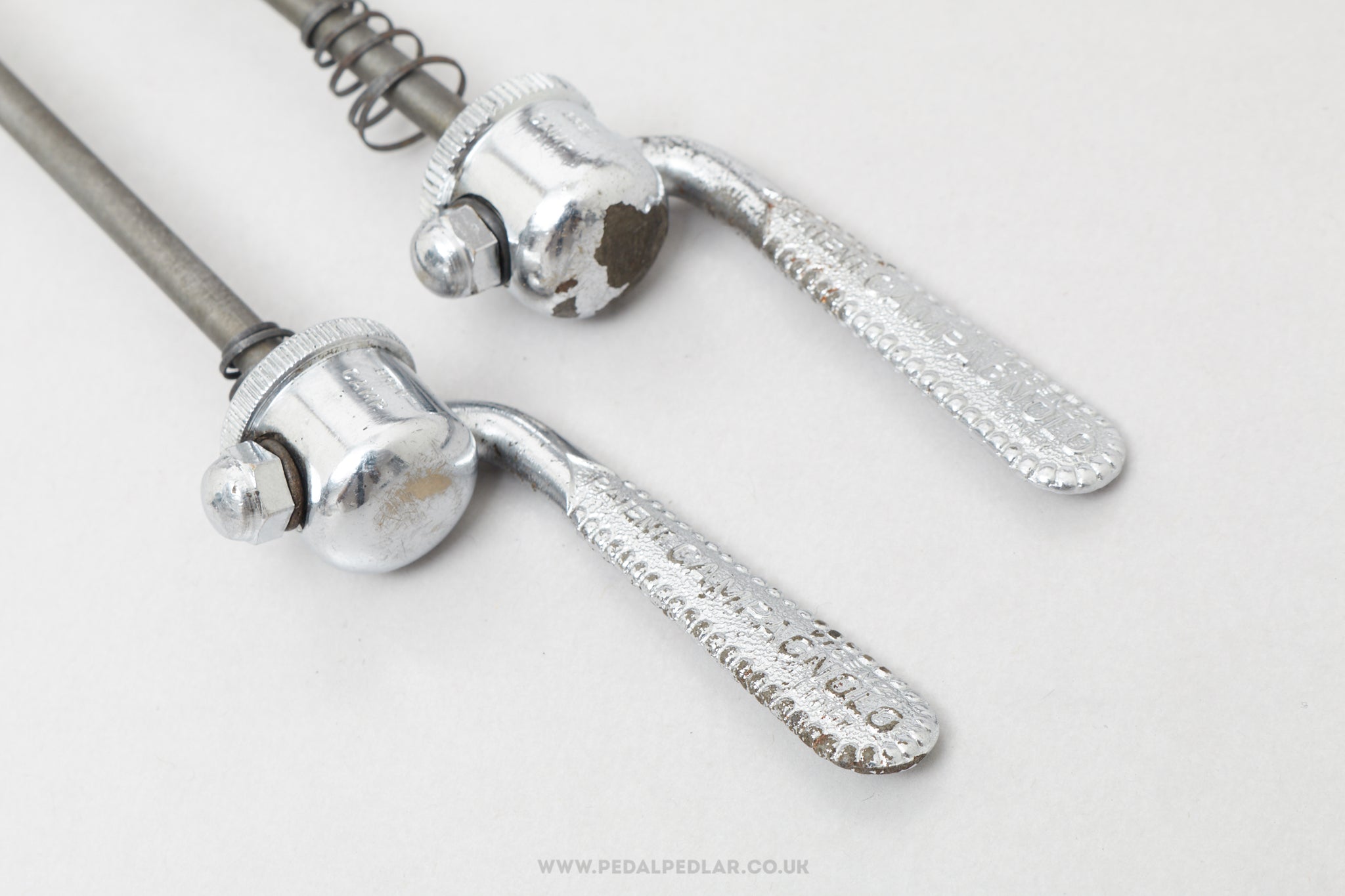 Campagnolo Nuovo/Super Record (1001/3 / 1006/8) Vintage Quick Release Skewers - Pedal Pedlar - Bike Parts For Sale