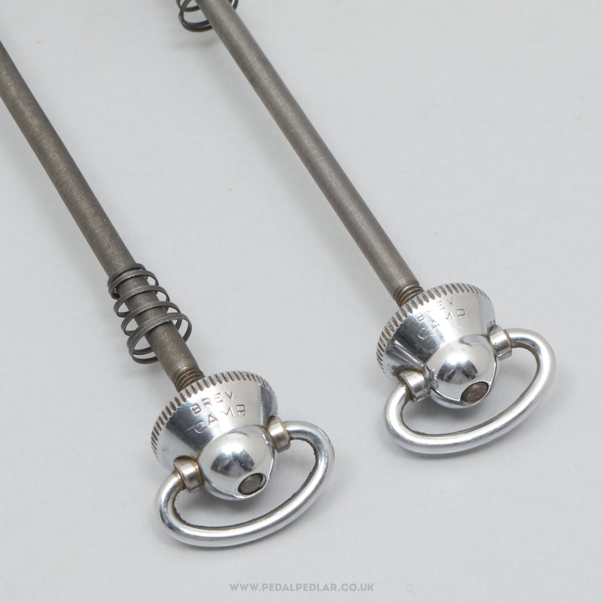 Campagnolo Nuovo/Super Record (1001/3 / 1006/8) Vintage Quick Release Skewers - Pedal Pedlar - Bike Parts For Sale