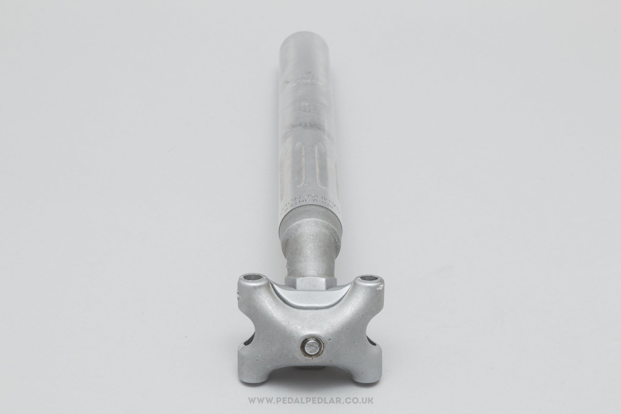 Campagnolo Nuovo Super Record (4051/1) Fluted 2nd Gen Vintage 25.0 mm Seatpost - Pedal Pedlar - Bike Parts For Sale