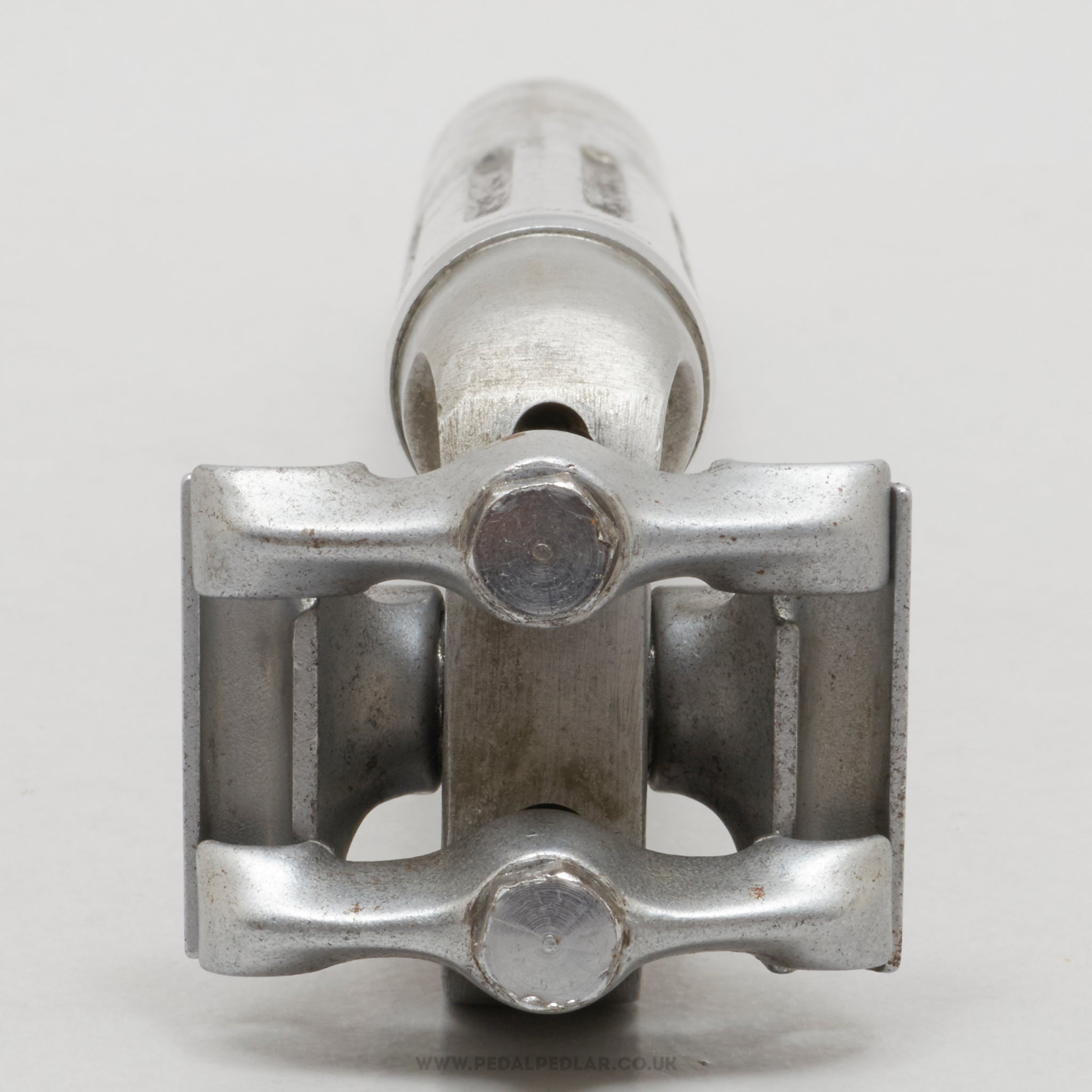 Campagnolo Nuovo Super Record (4051) Twin Bolt Fluted 1st Gen Vintage 27.2 mm Seatpost - Pedal Pedlar - Bike Parts For Sale