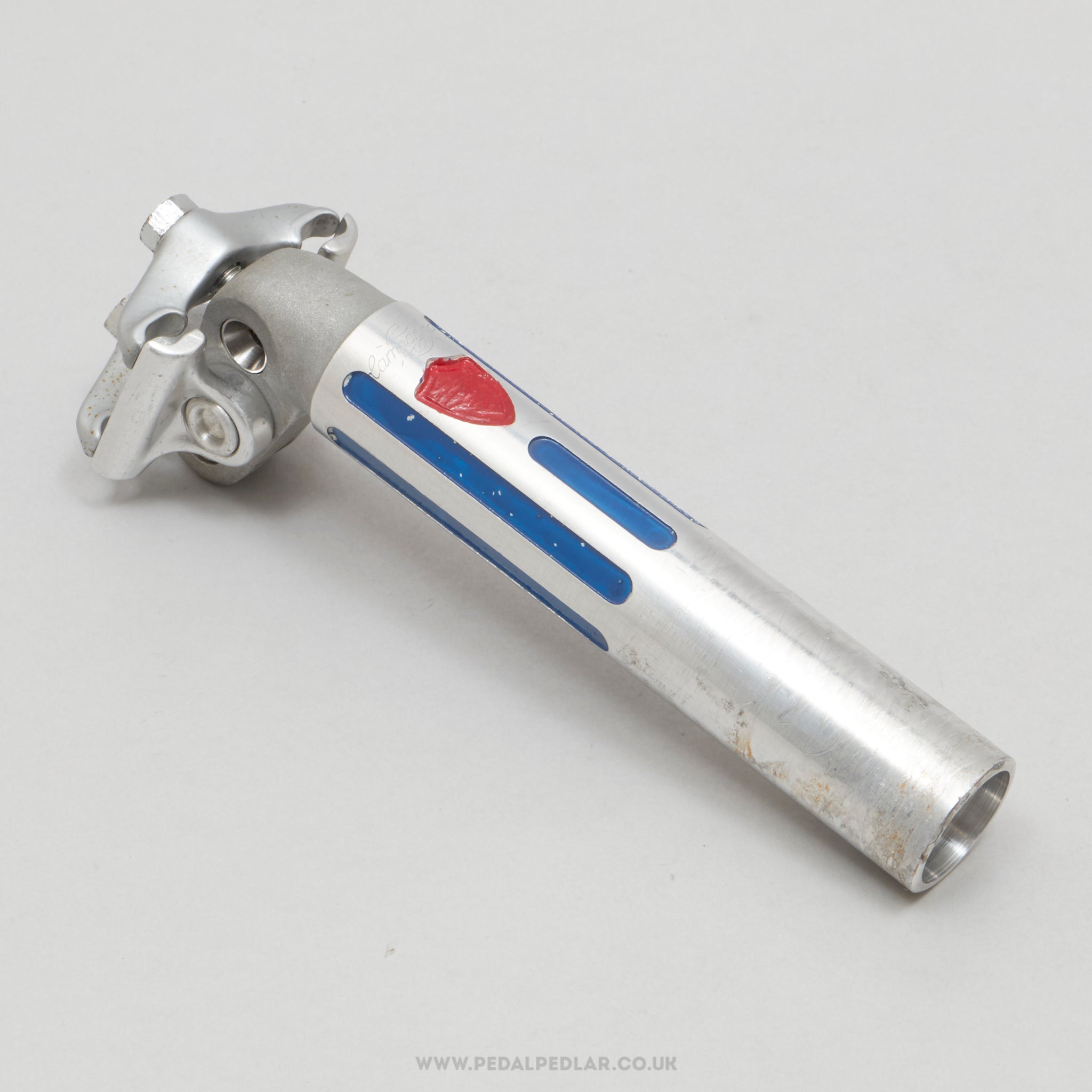 Campagnolo Nuovo Record (1044) Milled Vintage 27.2 mm Seatpost - Pedal Pedlar - Bike Parts For Sale