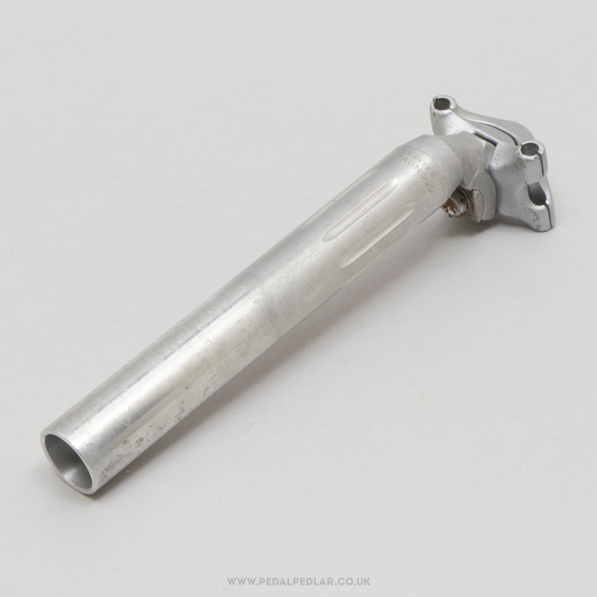 Campagnolo Nuovo Super Record (4051/1) Fluted 3rd Gen Vintage 27.2 mm Seatpost - Pedal Pedlar - Bike Parts For Sale