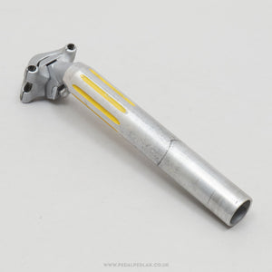 Campagnolo Nuovo Super Record (4051/1) Fluted 2nd Gen Vintage 27.2 mm Seatpost - Pedal Pedlar - Bike Parts For Sale