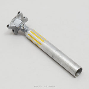 Campagnolo Nuovo Super Record (4051/1) Fluted 2nd Gen Vintage 27.2 mm Seatpost - Pedal Pedlar - Bike Parts For Sale