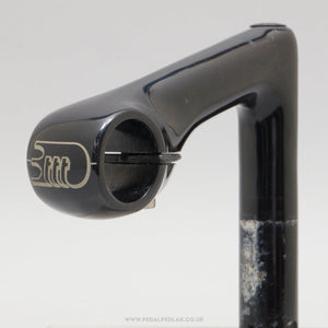 3TTT Record 84 (AR84N) 3rd Type Black Vintage 100 mm 1" Quill Stem - Pedal Pedlar - Bike Parts For Sale