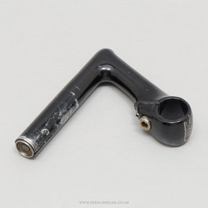 3TTT Record 84 (AR84N) 3rd Type Black Vintage 100 mm 1" Quill Stem - Pedal Pedlar - Bike Parts For Sale