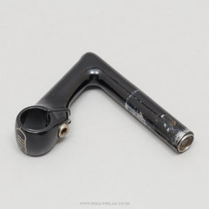3TTT Record 84 (AR84N) 3rd Type Black Vintage 100 mm 1" Quill Stem - Pedal Pedlar - Bike Parts For Sale