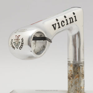 3TTT Record 84 (AR84) 1st Type Vicini Pantographed Vintage 105 mm 1" Quill Stem - Pedal Pedlar - Bike Parts For Sale