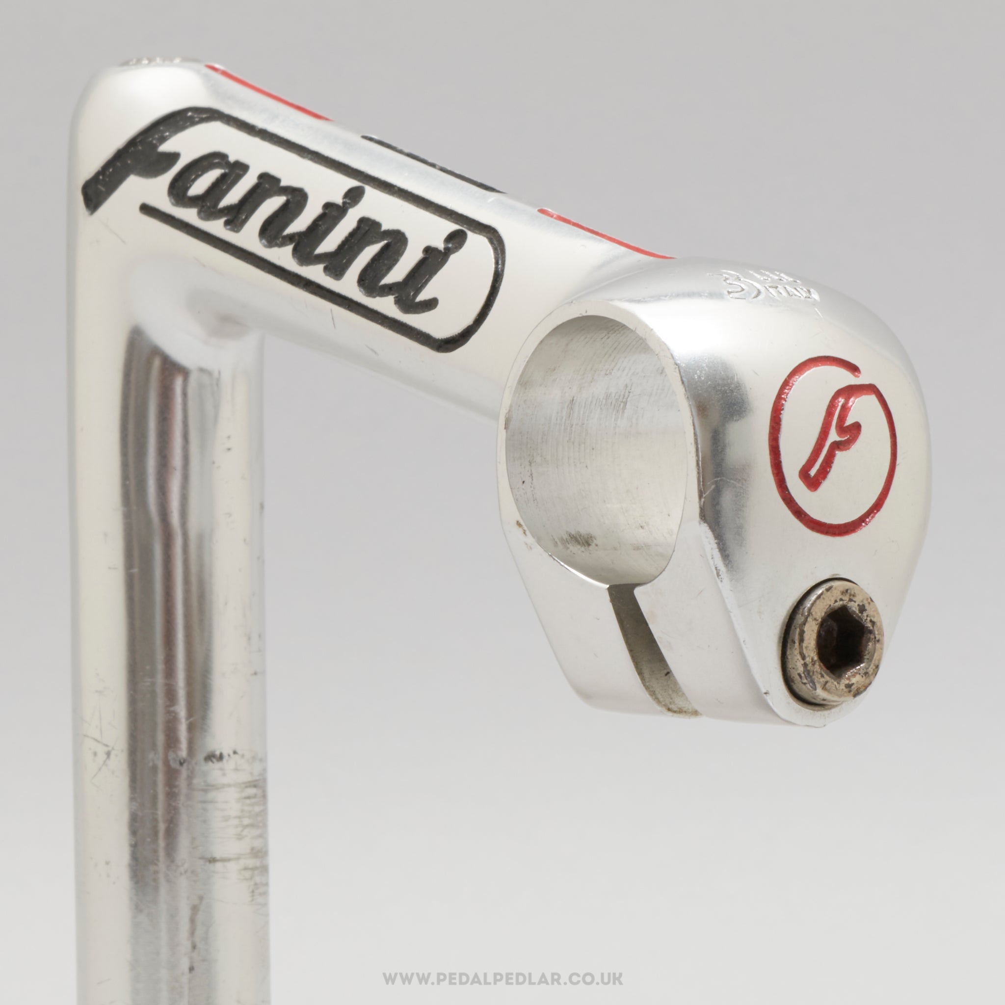 3TTT Record Strada (Mod.1) 2nd Type Fanini Pantographed Vintage 95 mm 1" Quill Stem - Pedal Pedlar - Bike Parts For Sale