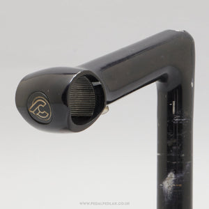 Cinelli Record (1R) Winged C Logo Black Vintage 105 mm 1" Quill Stem - Pedal Pedlar - Bike Parts For Sale
