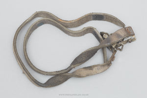 Alfredo Binda Bianchi Dino Pedal / Toe Clip Straps - Vintage Bike