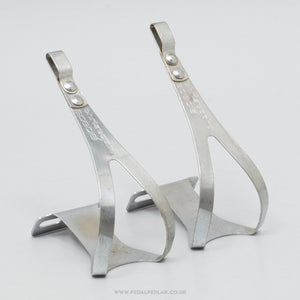 Christophe 50 / 506 AFA 'Special' Size L Vintage Steel Toe Clips - Pedal Pedlar - Bike Parts For Sale