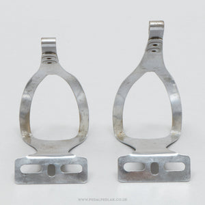 Christophe 50 / 506 AFA 'Special' Size L Vintage Steel Toe Clips - Pedal Pedlar - Bike Parts For Sale