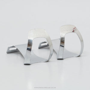 Christophe 50H Mini Size L Vintage Steel Toe Clips - Pedal Pedlar - Bike Parts For Sale
