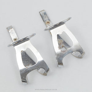 Paturaud Grand Luxe (No. 16) Size L Vintage Steel Toe Clips - Pedal Pedlar - Bike Parts For Sale