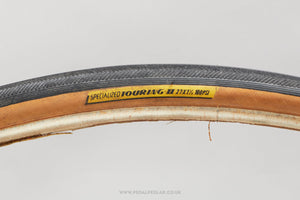 Specialized Touring II Black/Skin Vintage 27 x 1 1/4" Touring Tyres - Pedal Pedlar - Bike Parts For Sale