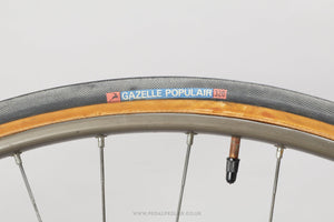 Gazelle Populair 320 Black/Skin Vintage 700c/28" x 23 mm Tubular Tyres - Pedal Pedlar - Bike Parts For Sale