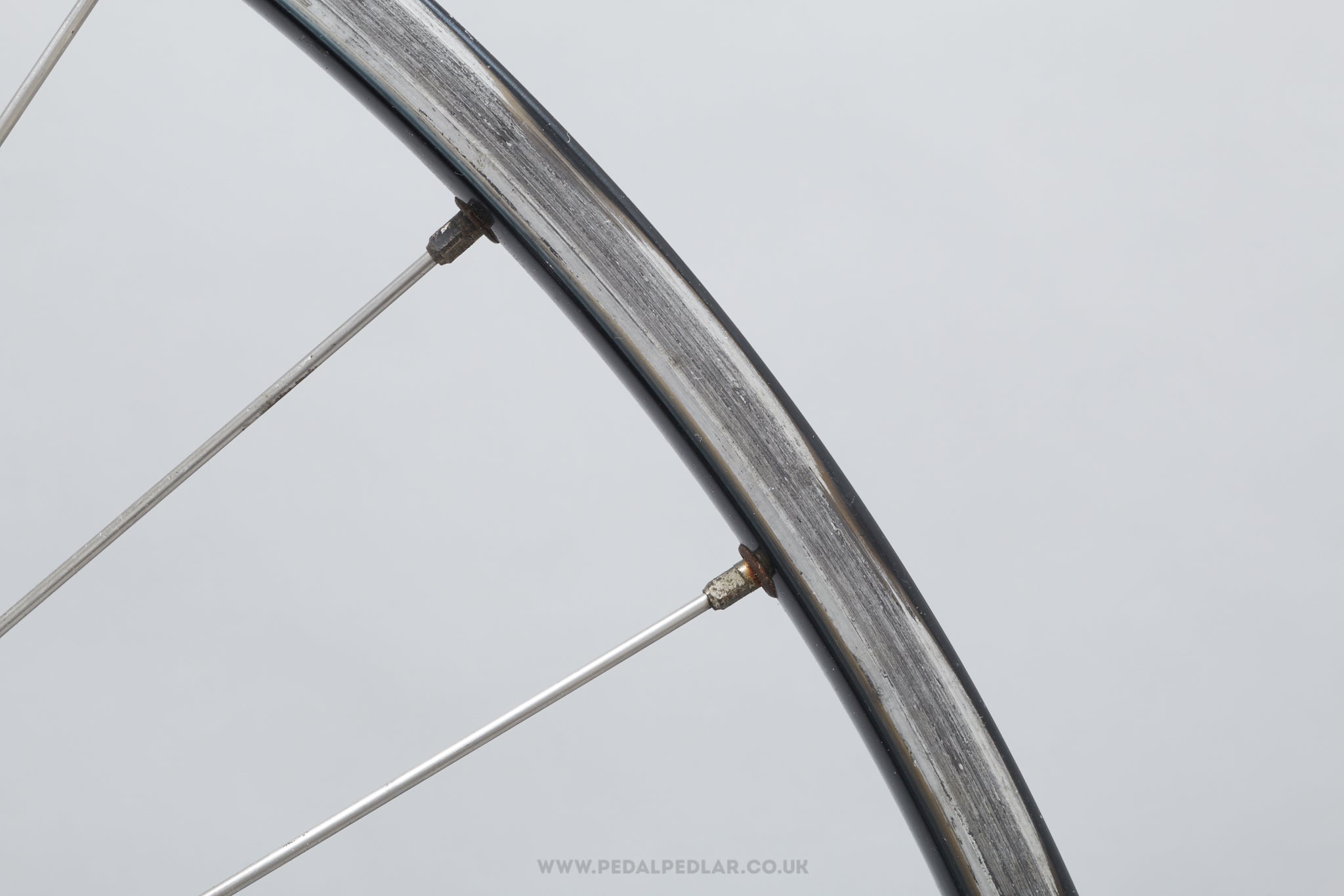 Campagnolo Record (1034) / Gazelle by Ambrosio Vintage 700c Clincher Road Front Wheel - Pedal Pedlar - Bicycle Wheel For Sale