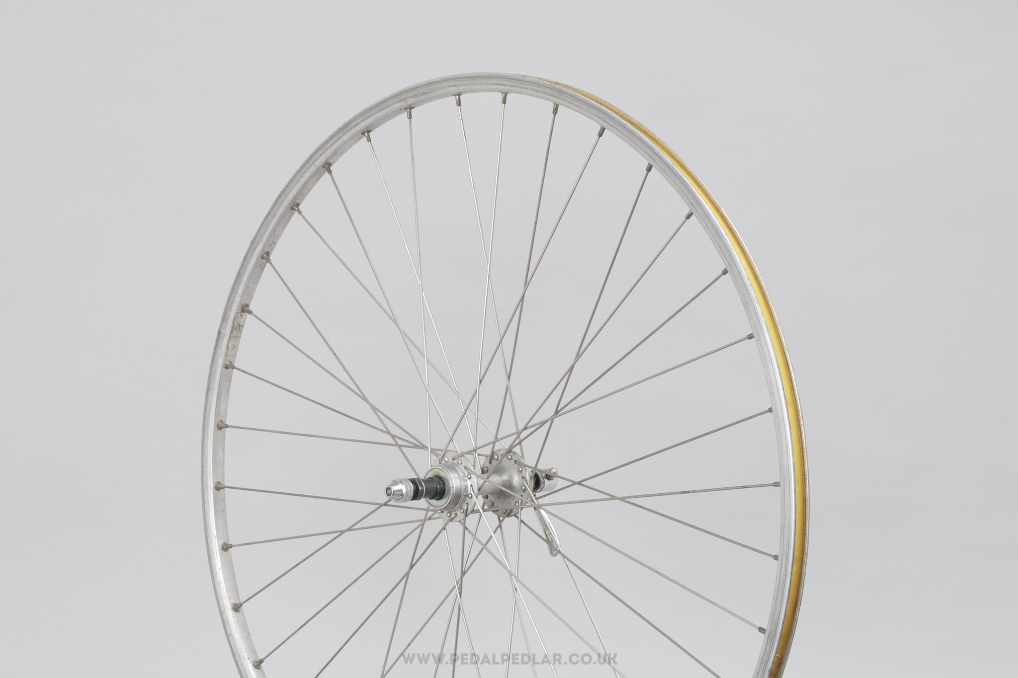 Pelissier / Unbranded Vintage 700c Clincher Road Rear Wheel - Pedal Pedlar - Bicycle Wheel For Sale