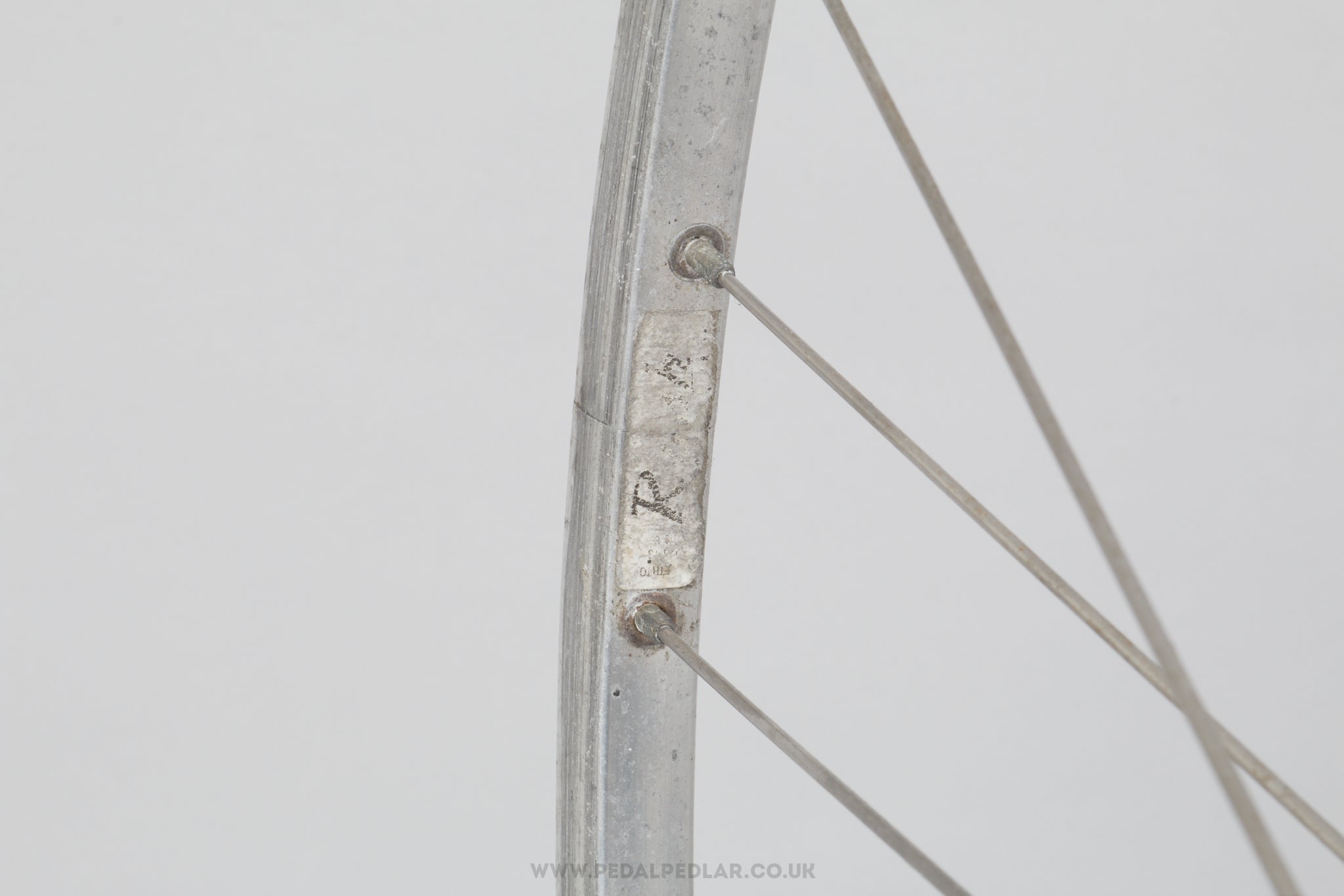 Pelissier / Unbranded Vintage 700c Clincher Road Rear Wheel - Pedal Pedlar - Bicycle Wheel For Sale