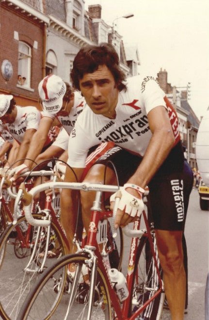 Inoxpran Pentole Posate - Battaglin/Gipiemme - Vintage Woollen Style Long-Sleeved Team Cycling Jersey