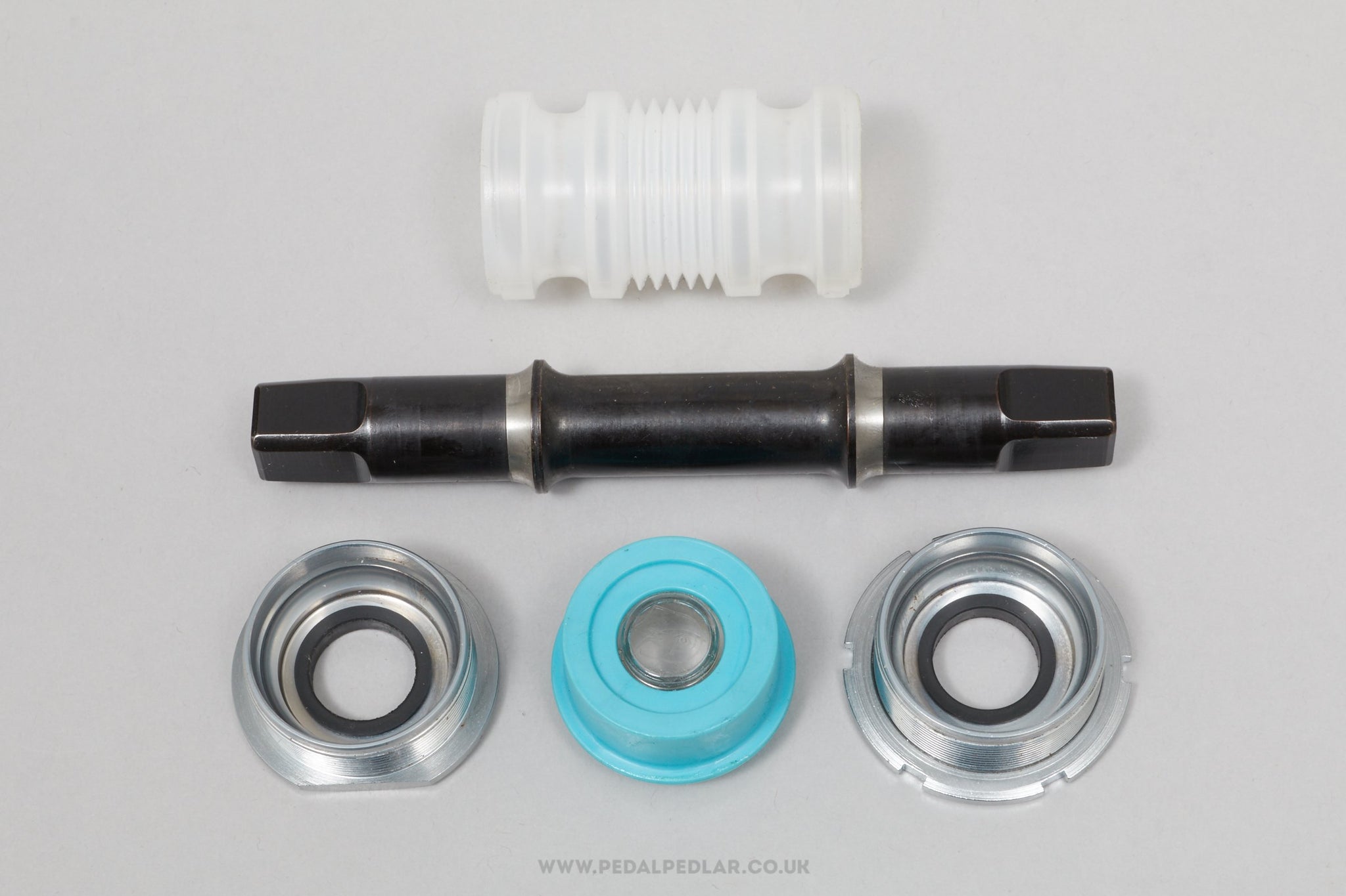 Campagnolo Contax NOS/NIB Vintage English Thread 132 mm Bottom Bracket - Pedal Pedlar - Buy New Old Stock Bike Parts