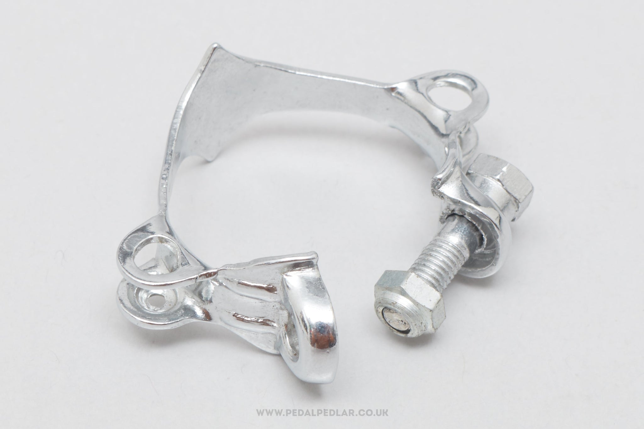 Campagnolo Nuovo/Super Record (629) Later Wide Band NOS Vintage Bar Control Down Tube Gear Cable Guide / Clip - Pedal Pedlar - Buy New Old Stock Bike Parts