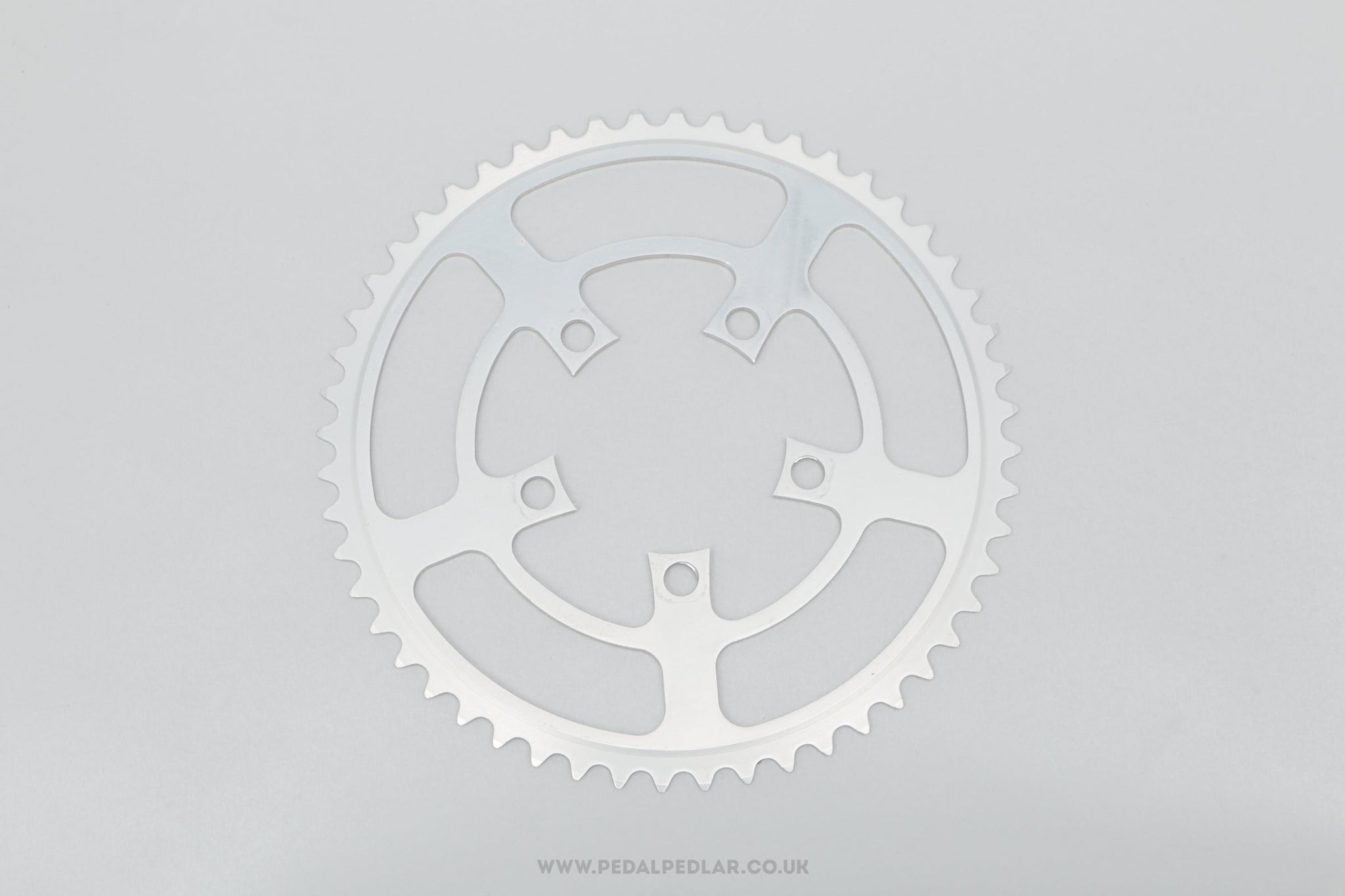 Sakae/Ringyo (SR) Super Apex-5 Touring NOS Vintage 52T 86 BCD Outer Chainring - Pedal Pedlar - Buy New Old Stock Bike Parts