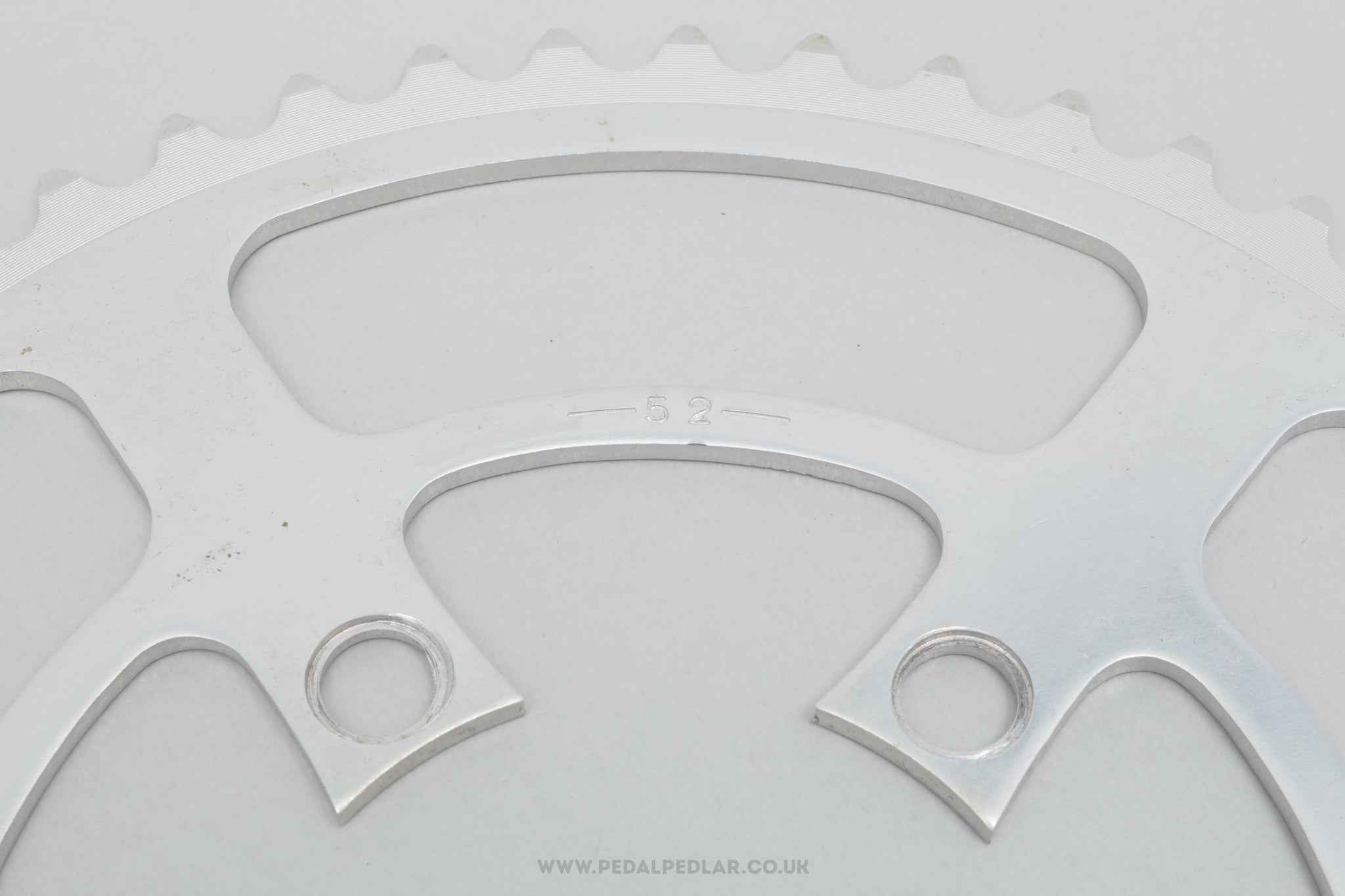 Sakae/Ringyo (SR) Super Apex-5 Touring NOS Vintage 52T 86 BCD Outer Chainring - Pedal Pedlar - Buy New Old Stock Bike Parts