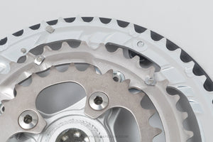 Shimano Deore (FC-M531) Silver NOS Classic Triple Octalink 175 mm MTB/Touring Chainset - Pedal Pedlar - Buy New Old Stock Bike Parts