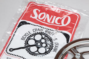 Sonico NOS/NIB Vintage Single Chainset - Pedal Pedlar - Buy New Old Stock Bike Parts