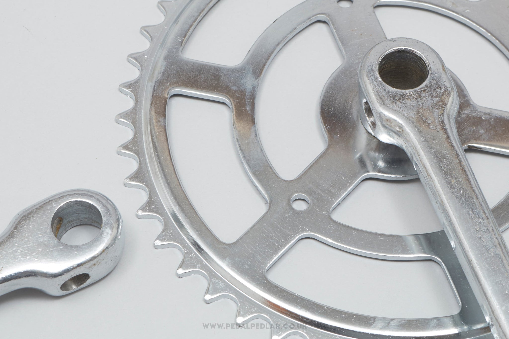 Unbranded NOS Vintage Single 46T Cottered Town City Crank Chainset