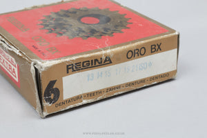 Regina Extra Oro BX NOS/NIB Vintage 6 Speed 13-21 Freewheel - Pedal Pedlar - Buy New Old Stock Bike Parts