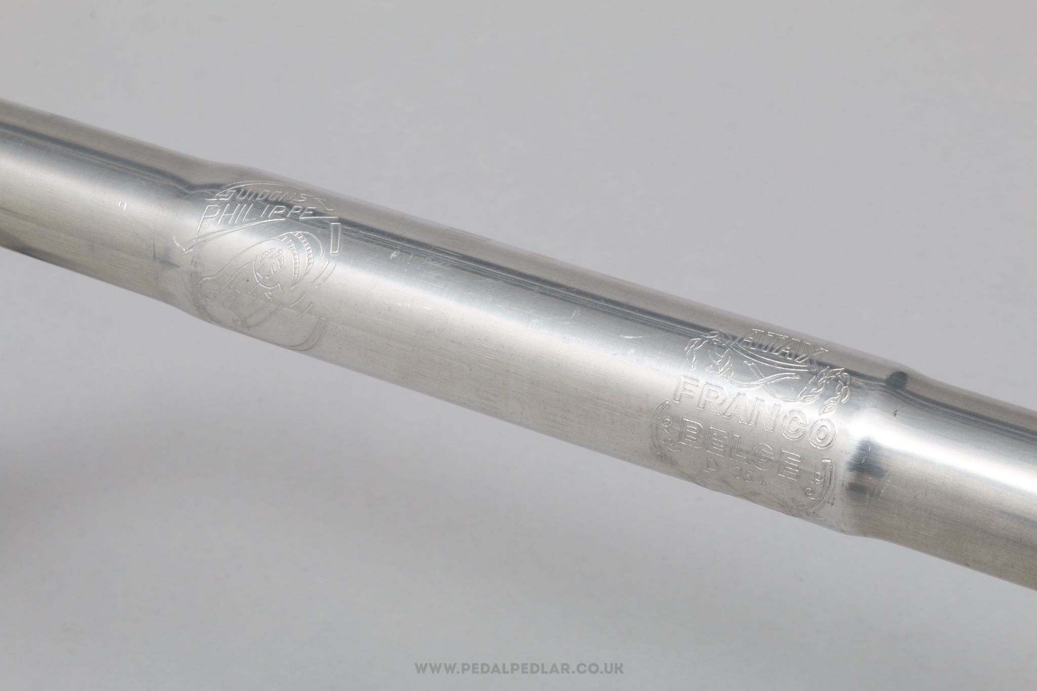 Philippe ATAX Franco Belge (D354) NOS Vintage 37 cm Drop Handlebars - Pedal Pedlar - Buy New Old Stock Bike Parts