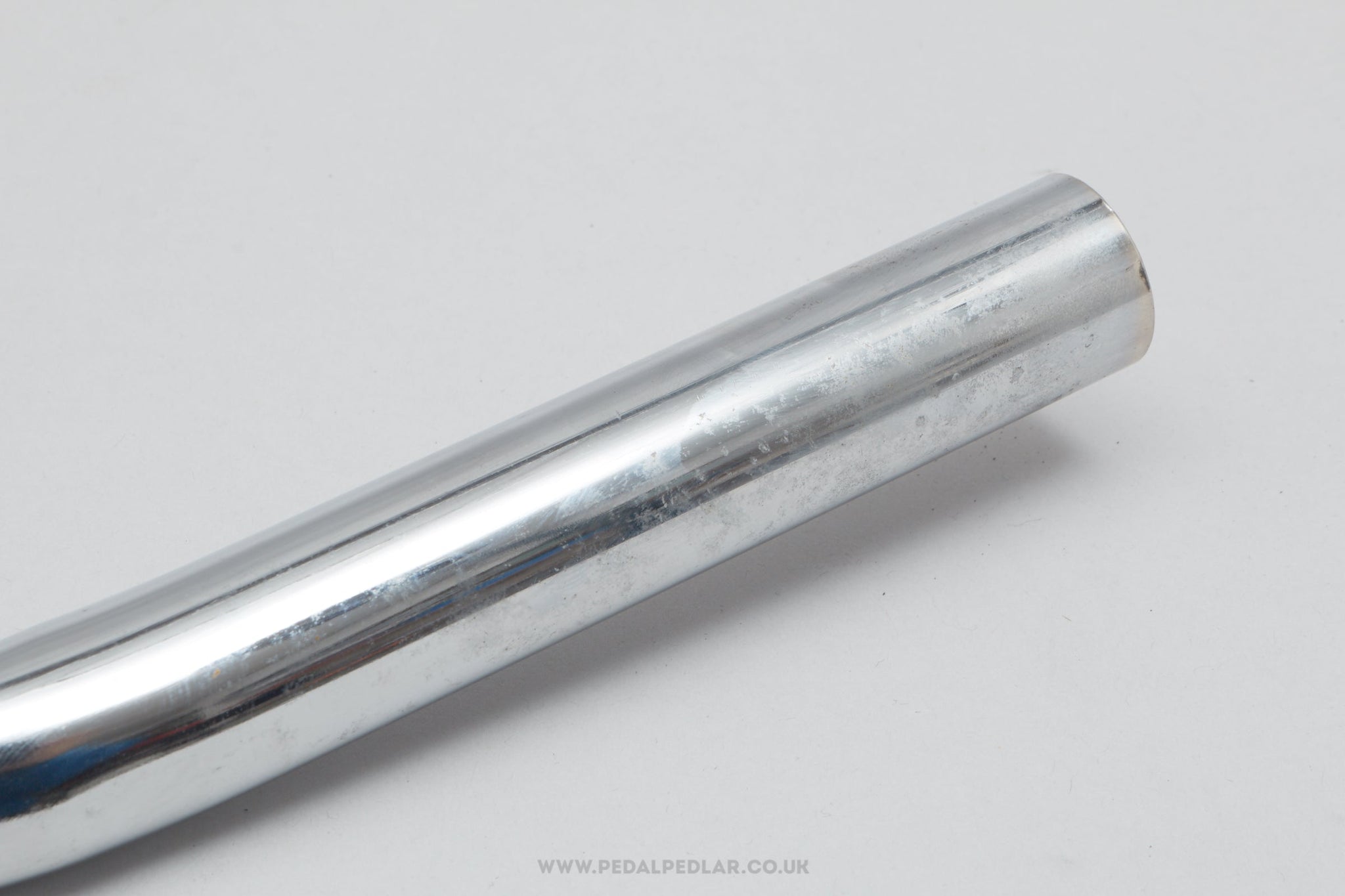 Unbranded Chrome NOS Steel Vintage 490 mm Porteur Handlebars - Pedal Pedlar - Buy New Old Stock Bike Parts