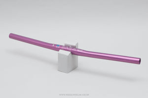 ITM Super Alloy Ultra-Light Purple Anodised NOS Classic 540 mm Flat/Straight Handlebars - Pedal Pedlar - Buy New Old Stock Bike Parts