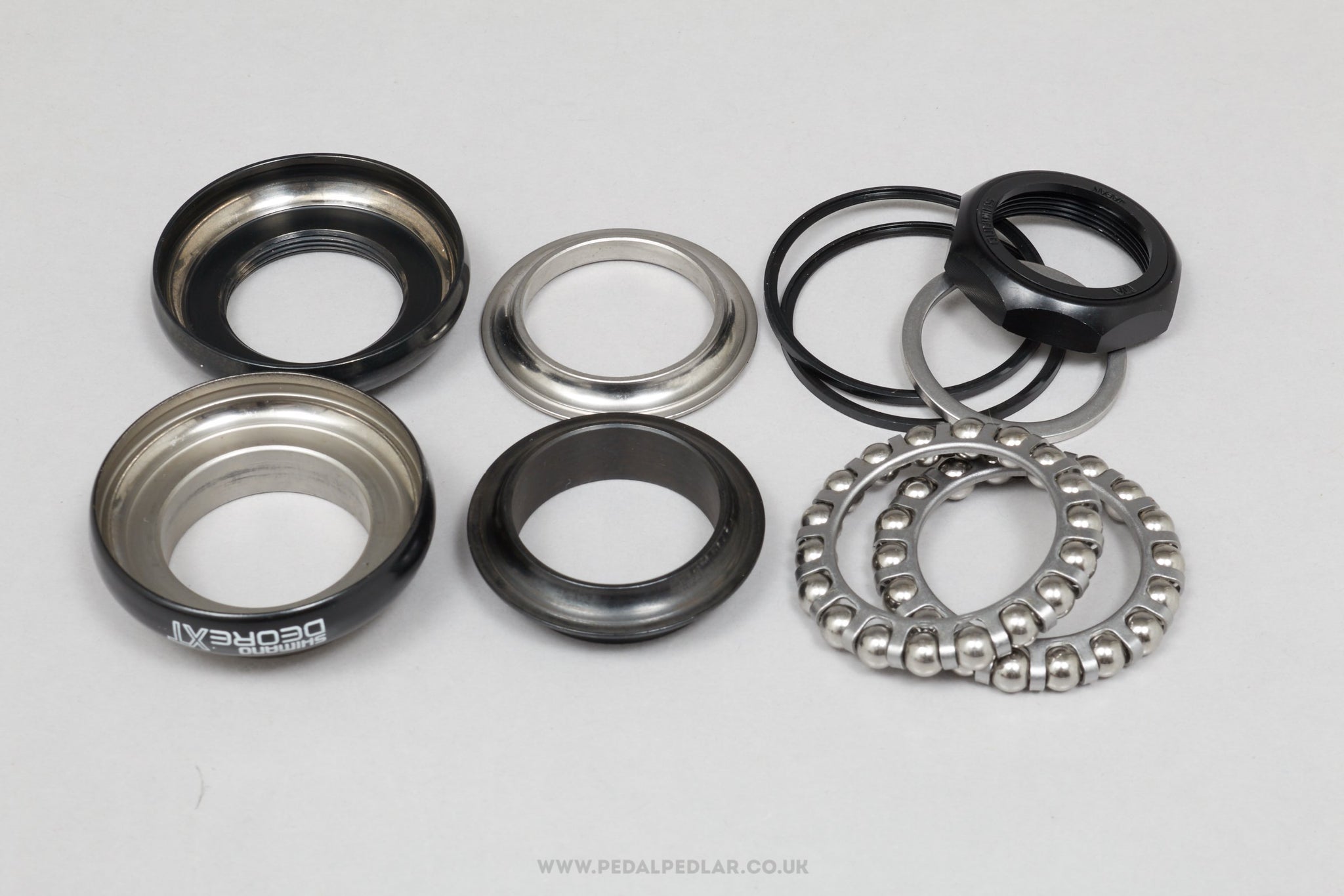 Shimano Deore XT (HP-M736) NOS Vintage 1 1/8" Threaded Headset - Pedal Pedlar - Buy New Old Stock Bike Parts