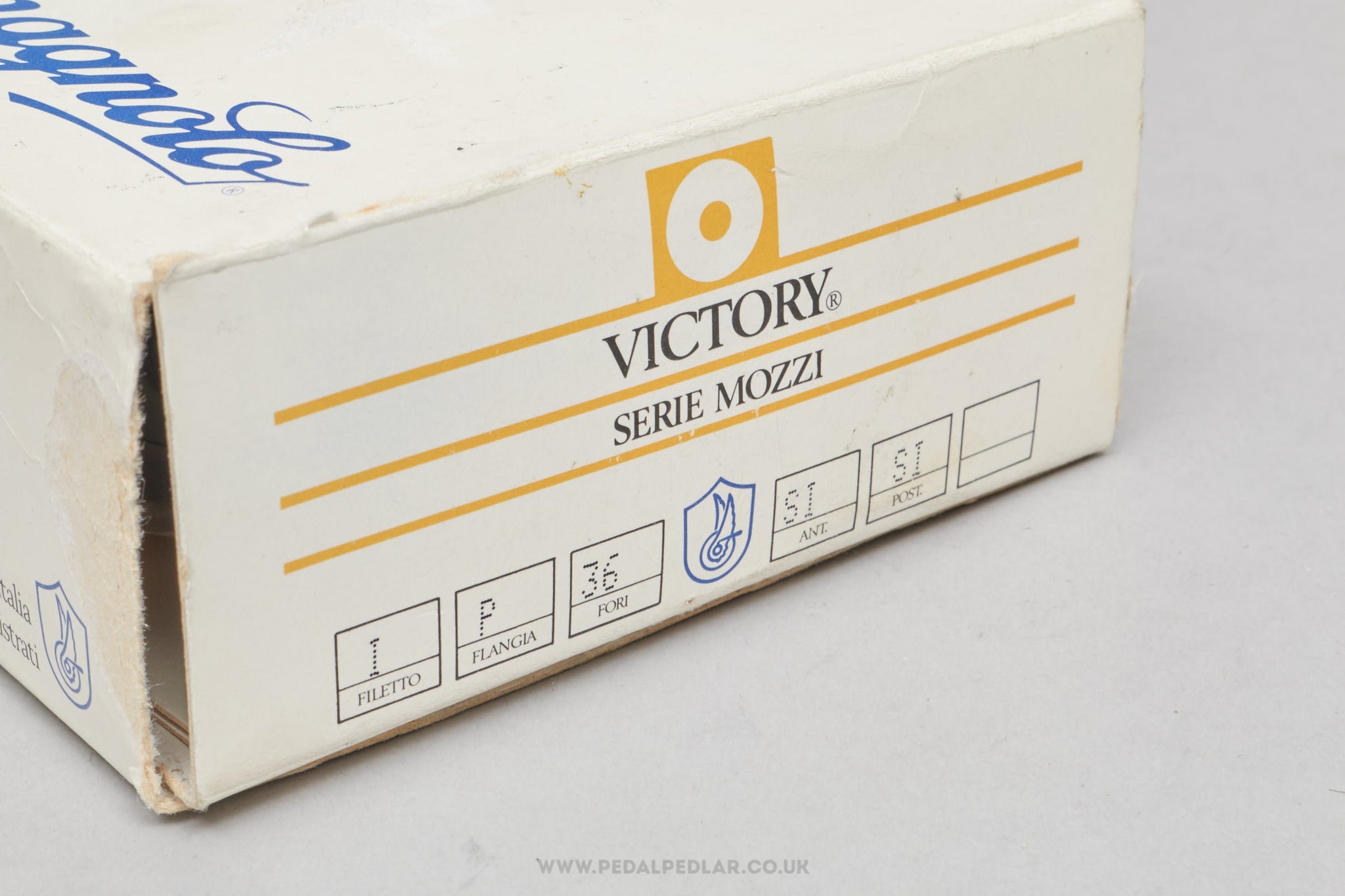 Campagnolo Victory (422) NOS/NIB Vintage 36/36h Hubs - Pedal Pedlar - Buy New Old Stock Bike Parts